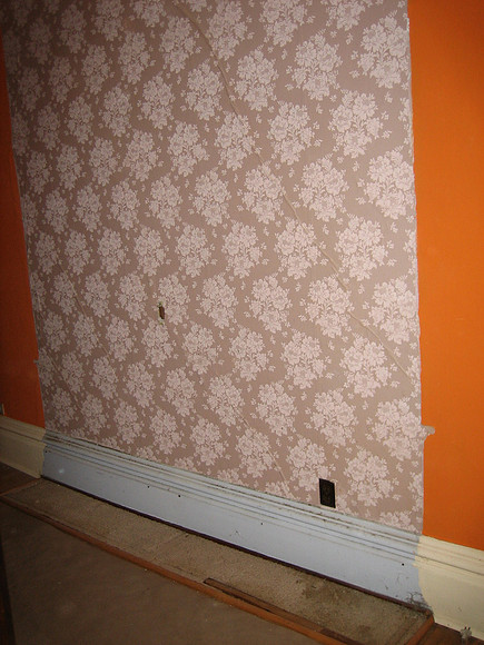 Dining room east wall.