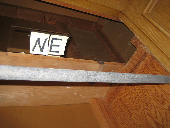 Closet in  NE bedroom (Master).
