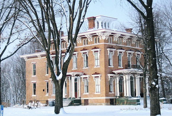January 2011  It looks majestic in the snow.